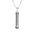 Necklace | Sterling Silver | Clear Mezuzah /3cm