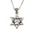 Necklace | Sterling Silver | Star of David-Shema Israel /2Cm