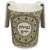 Wash Cup | Natural Bamboo With Brown Colour Printing /14cm