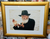 Photo of Lubavitcher Rebbe | Clapping at Shtender | Framed /39.5 x 49.5cm