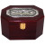 Etrog Box | Wood With Metal Plate