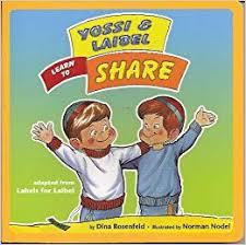 Board Book | Yossi and Laibel | Learn To Share