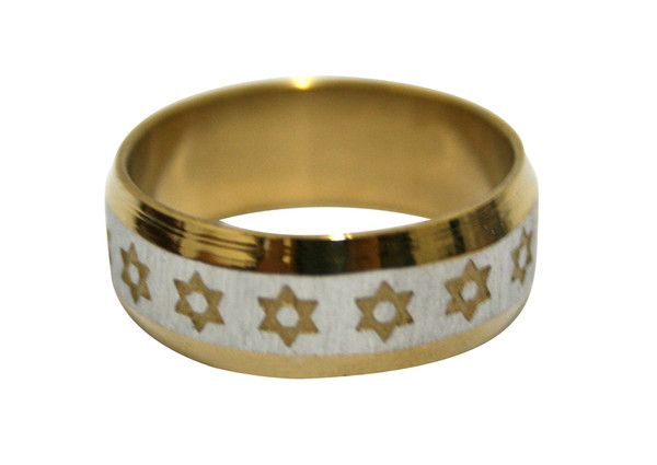 Stainless Steel Ring | Glen Magen David