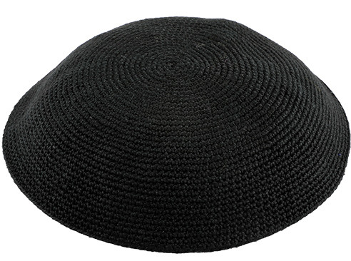 Kipa | Dmc Plain Black /13cm