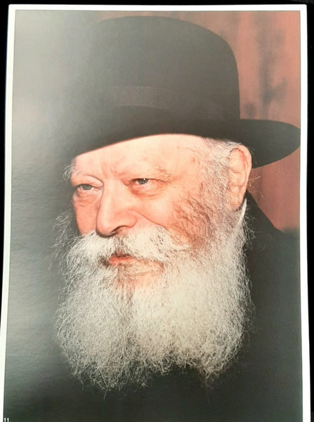 Photo of the Rebbe | Large /24.5 x 34.5cm /1