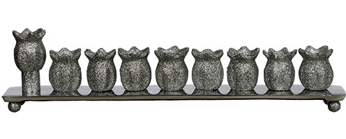 Menorah | Aluminum Pomegranate 1 /35Cm
