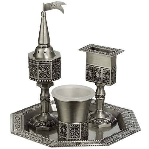 Havdalah Set | Pewter /3 Pcs
