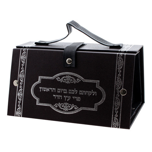 Etrog Box | Leatherette /18*13 Cm