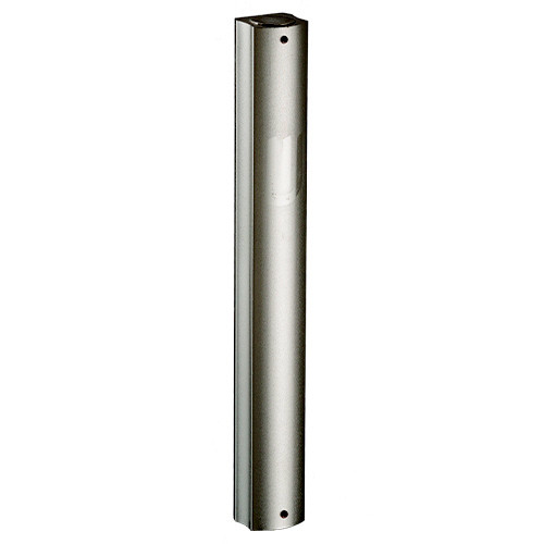 Mezuzah Case | Aluminum Matt Silver, With Hole /15 Cm