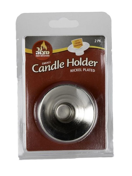 Candlesticks | Nickel plated /2pk.