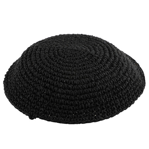 Kipa | Knitted Plain Black /20cm