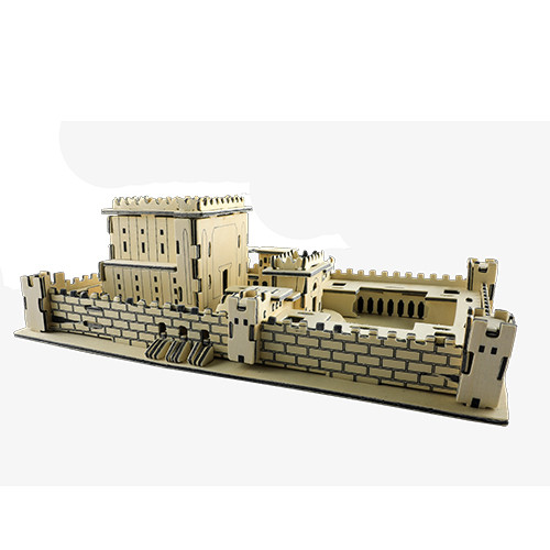 Temple 3-D Model | Jerusalem Second /26x15x10cm