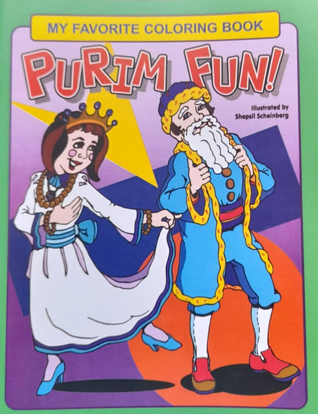 Colouring Book | Purim Fun