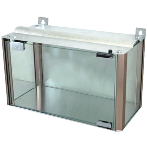 Menorah Box | Aluminum & Glass | Cooper Profiles /22x40x19cm