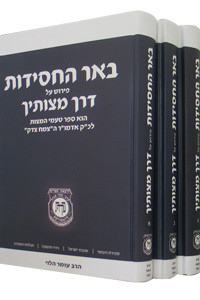 Be'er HaChasidut - Derech Mitzvotecha /3 Volume Set