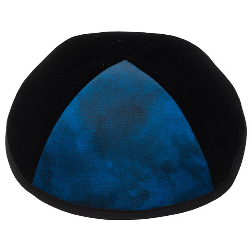 Kipa | Velvet Plush Black 4 Parts, 19 cm Size 3