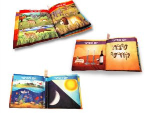 Baby books | Fabric /Days of the week