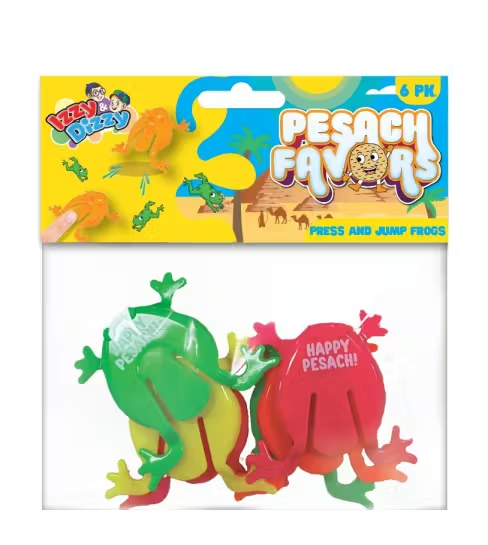 Pesach Press and Jump Frogs