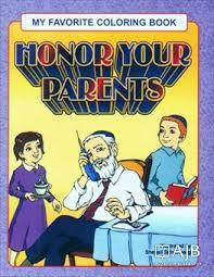 Colouring Book | Honoring Your Parents
