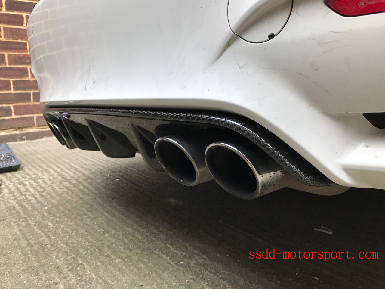 F80 M3 F82 M4 M Performance Style Carbon Fibre Rear Diffuser