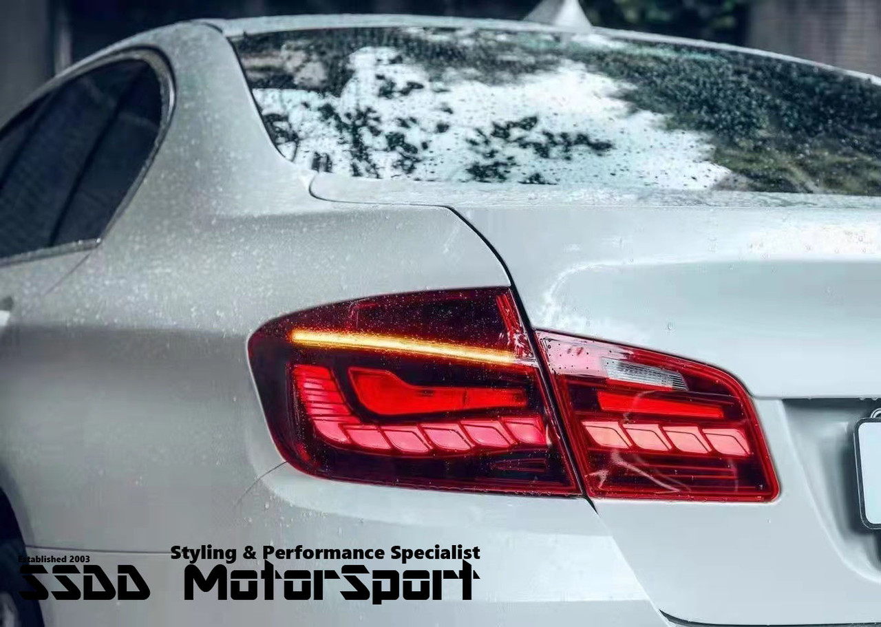 For F10 & F10 M5 1218 BMW OLED GTS Style Rear Tail Lights SSDD