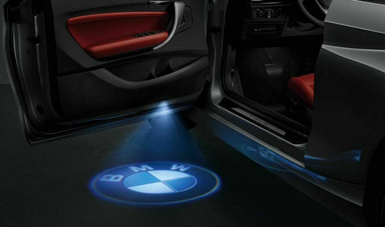 BMW LED Door Light Projectors - 68mm