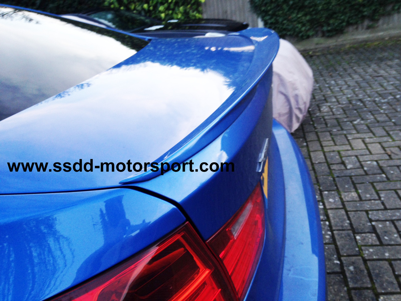 Painted BMW F30 F80 M Performance Look Boot Lip Spoiler