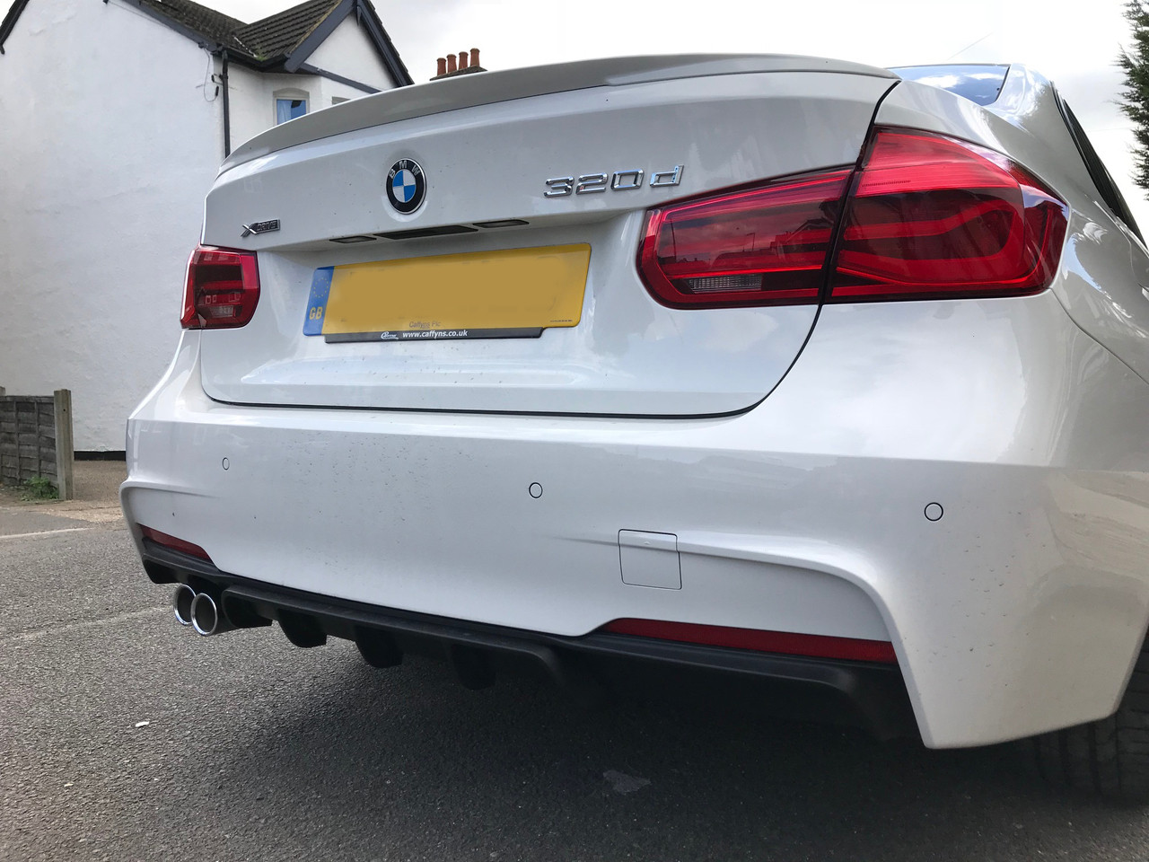 Painted Bmw F30 F80 M Performance Look Boot Lip Spoiler