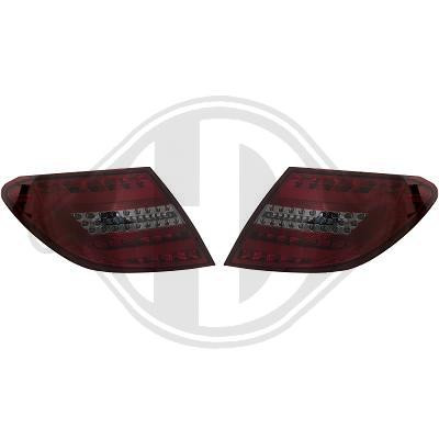 W204 C Class Saloon 07-11 Facelift Style Retrofit LED Rear Lights ...