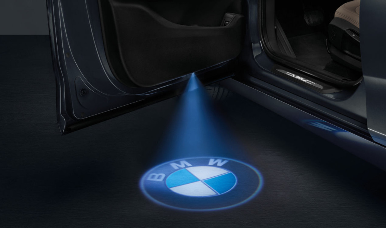 Genuine OEM BMW M Performance LED Door Light Projectors - Infinite Autowerks