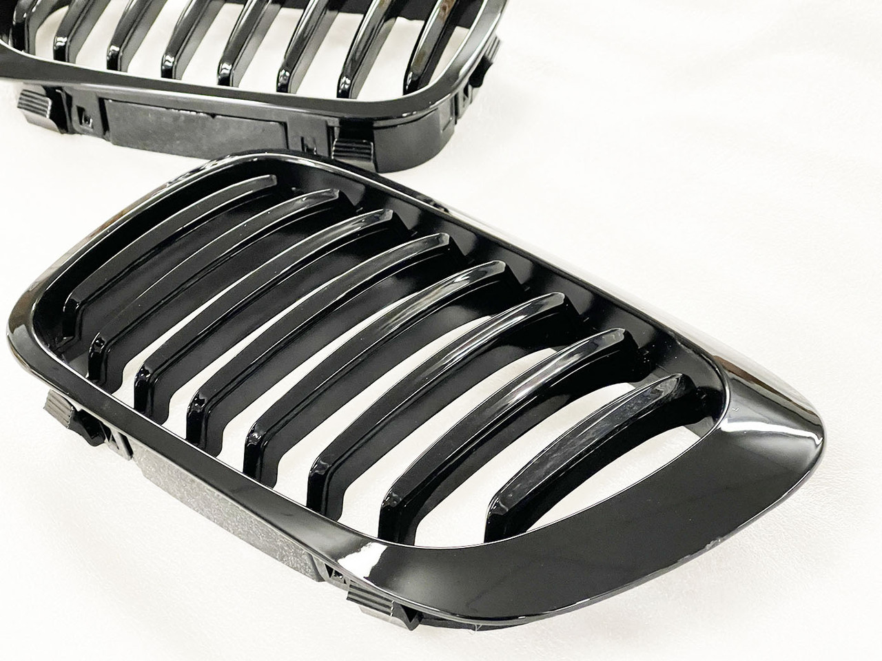 Matt Black Front Kidney Grille for BMW E46 2 doors Coupe 99-02 Pre Facelift  LCi, include Convertible & M3