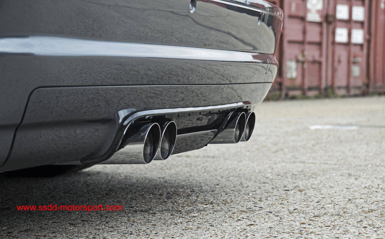 BMW E46 M3 Racing Carbon Fibre Add On Rear Bumper Diffuser