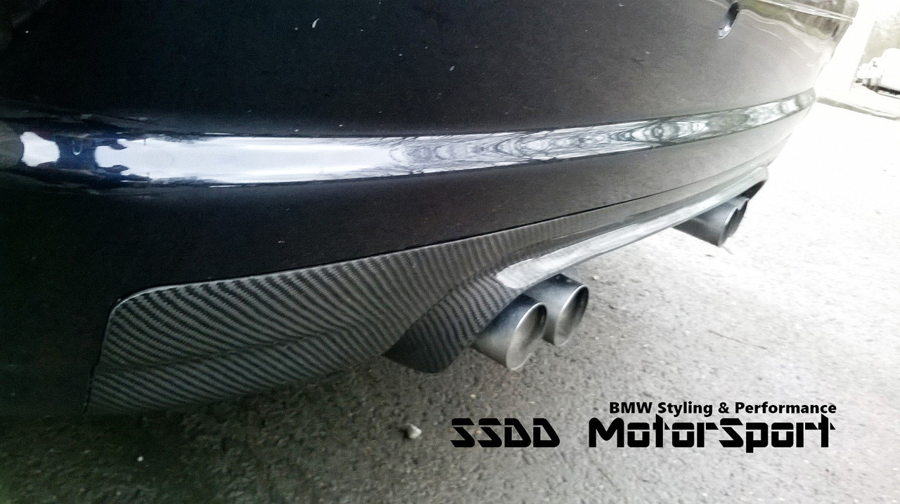 Diffuseur arrière type M3 CSL BMW E46 avec pare choc pack M – GDS Motorsport