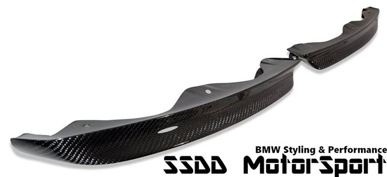 Performance Look Carbon Fibre Front Splitters for BMW E81 E87 MSport 04-09  - SSDD MotorSport Ltd