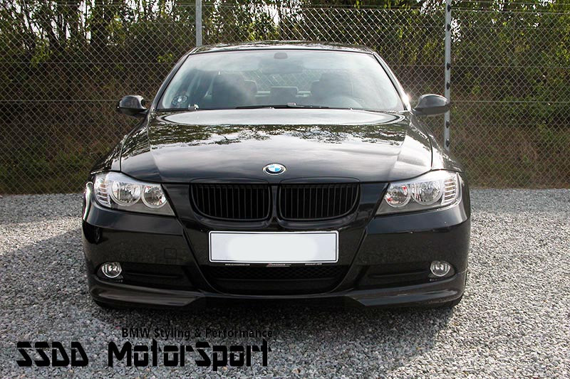 Performance Look Carbon Fibre Corner Splitters for BMW E90 E91 SE Pre