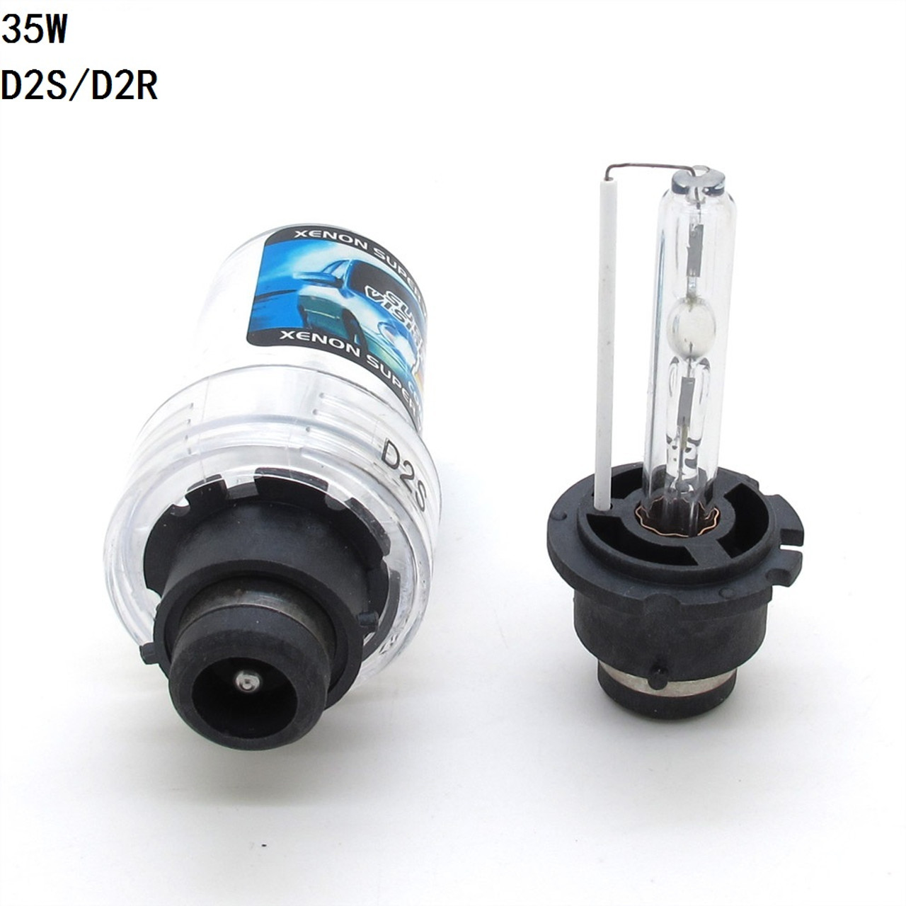 2x NEW Xenon D2S HID Bulbs 35W OEM Headlight Replacement Bulb 4K 6K 8K 10K  12K