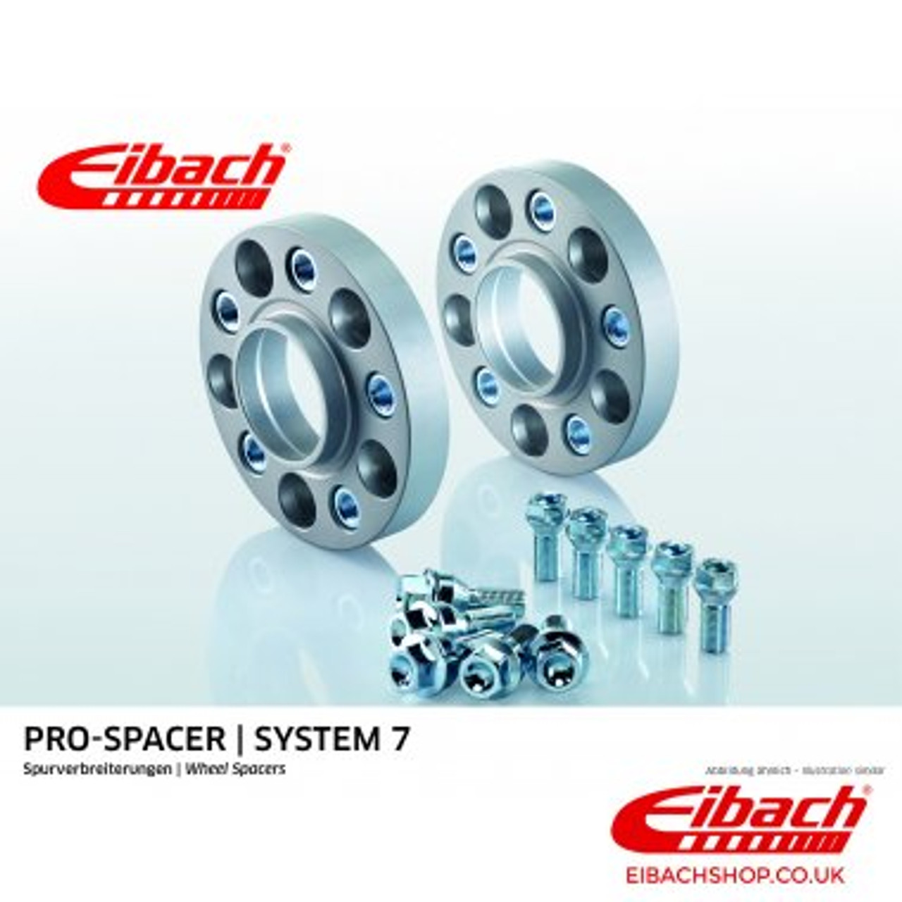 EIBACH BMW PRO-SPACERS KIT E, F, X, & Z Silver or Black