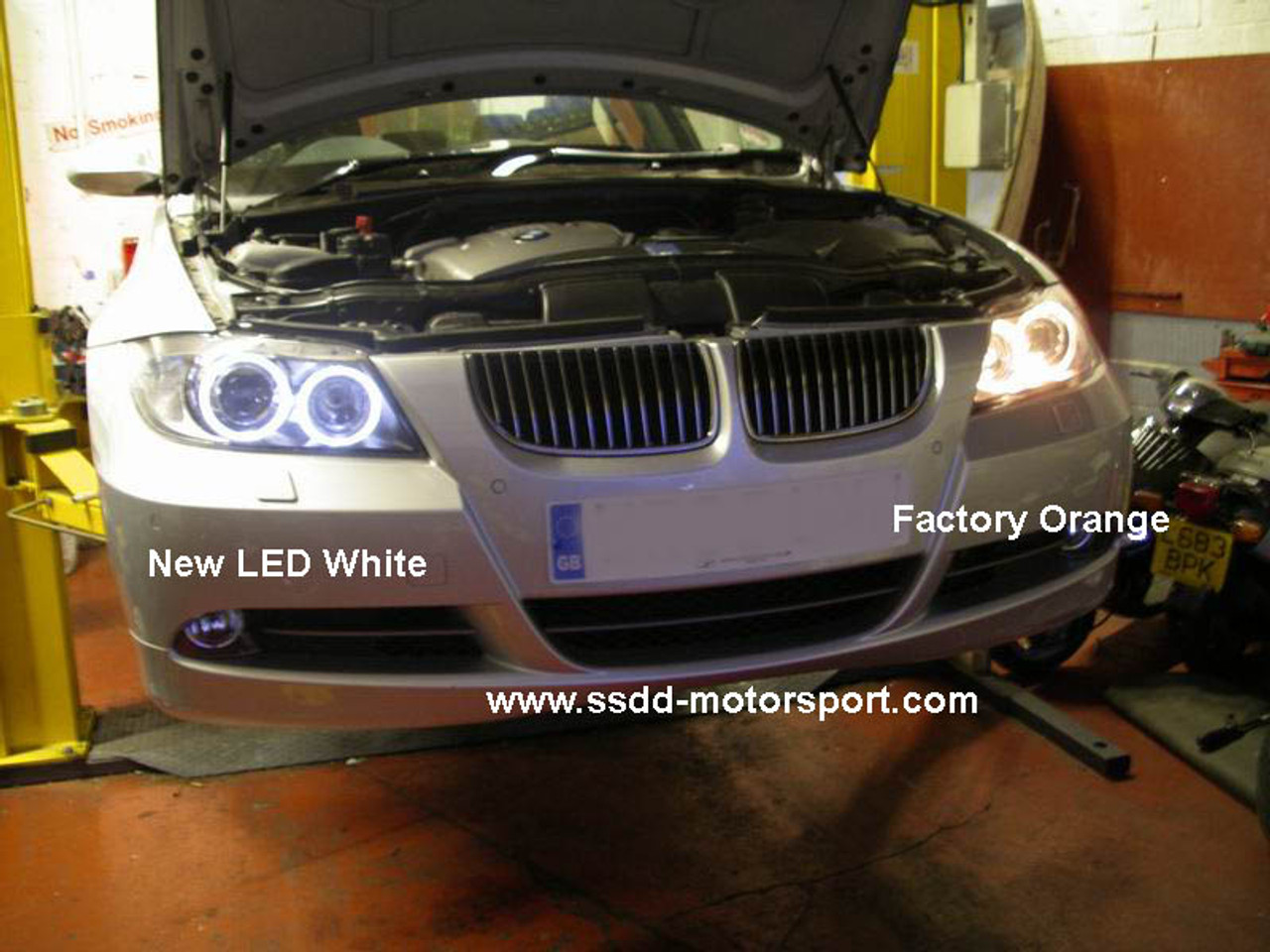 RENNESSIS BMW E36 E46 E39 E38 LED Angel Eyes Retrofit Kit