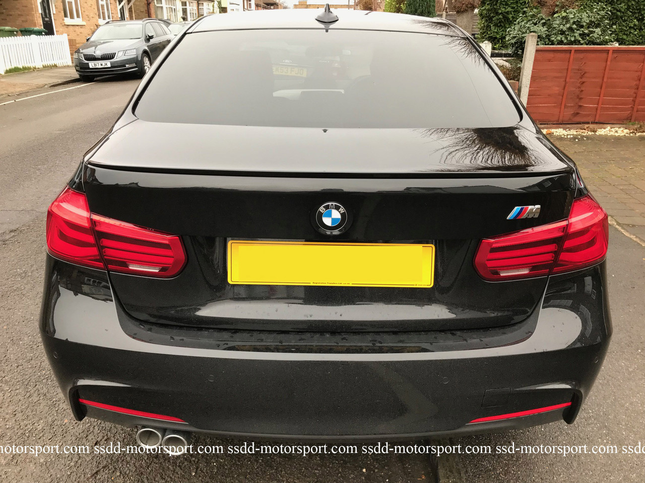 Painted F30 3 Series Saloon M3 Style Boot Lip Spoiler - ABS