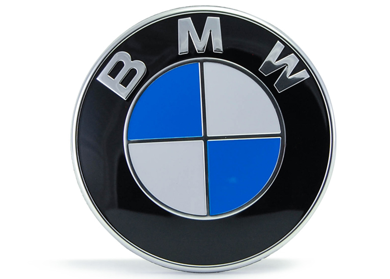 Genuine BMW F Chassis Bonnet or Boot 82mm Emblem