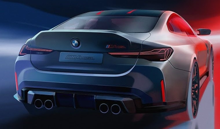 GENUINE BMW G82 M4 CSL LASER TAIL LIGHTS SET SSDD MotorSport Ltd