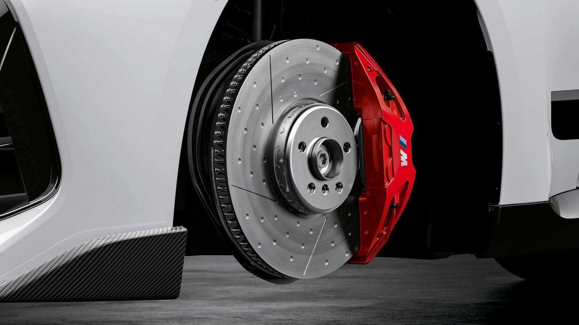 GENUINE BMW M PERFORMANCE BRAKE KIT FOR G20, G22, G42, RED CALIPERS