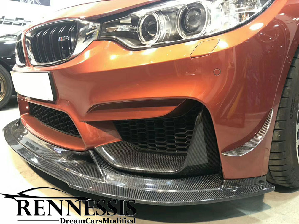 BMW F80 M3 F82 F83 M4 GT3 Racing Carbon Fibre Front Splitter SSDD