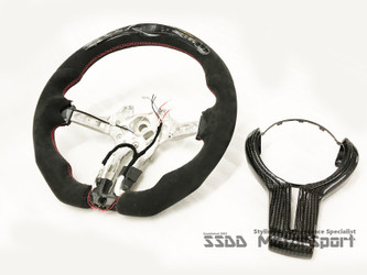 Upgrade Your Drive with the SSDD Motorsport Custom BMW LED Steering Wheel! 