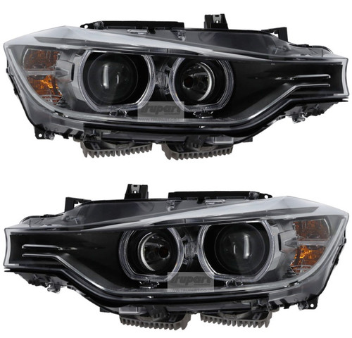 DEPO RHD BMW F30 F31 Pre-LCI Xenon Look LED Angel Eyes Headlights