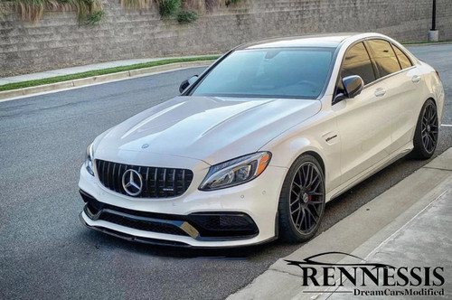 Mercedes Benz W205 C63 C63S AMG Edition 1 Carbon Fiber Front Splitter