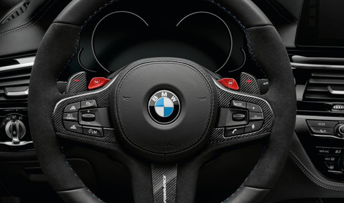 Genuine BMW M Performance Carbon Steering Wheel Trim for G30 F90 M5 X3M ...