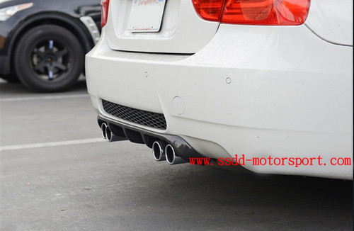 E90 M3 VRS V2 Style Carbon Fibre Rear Bumper Diffuser