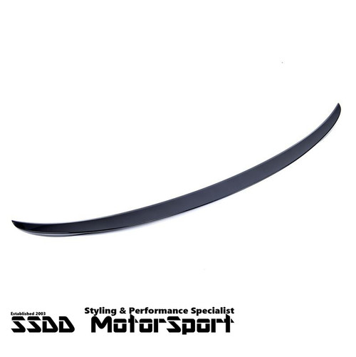 Gloss Black BMW F30 F31 M Performance Look Boot Lip Spoiler