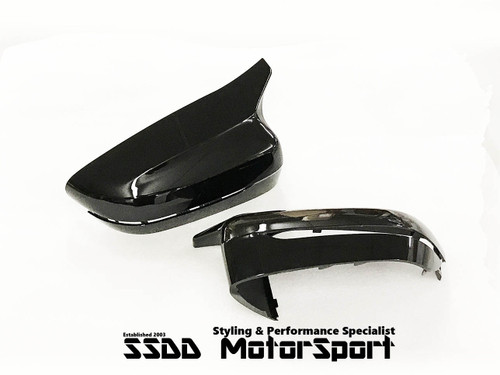Performance M Look Gloss Black Mirror Covers for BMW G20 G21 3 Series